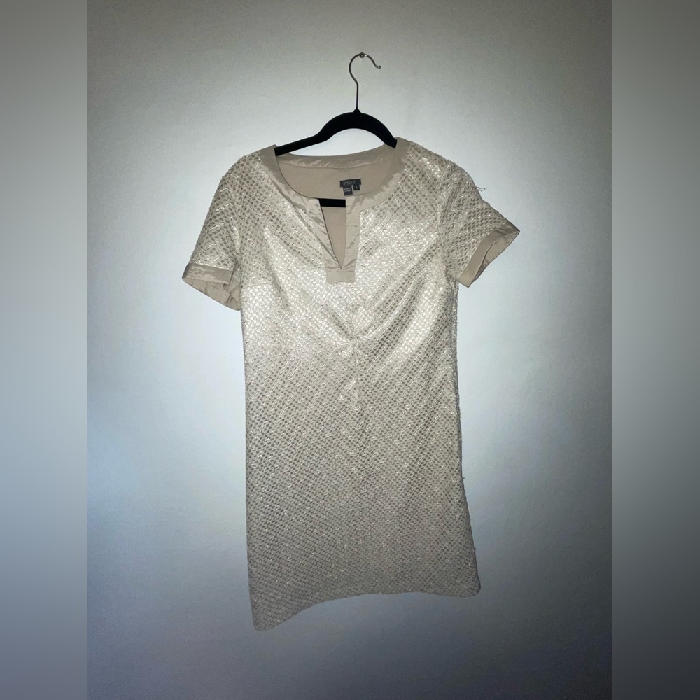 Vintage Muse Cream Mini Dress